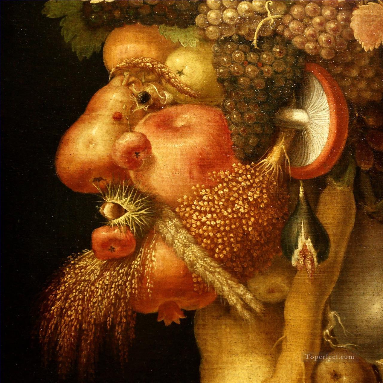 Früchte Mann Giuseppe Arcimboldo Fantastischen Ölgemälde